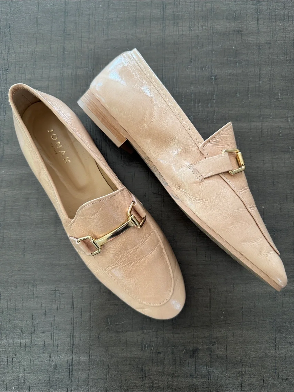 Jonak Paris Sempre Patent Leather Loafers / 39